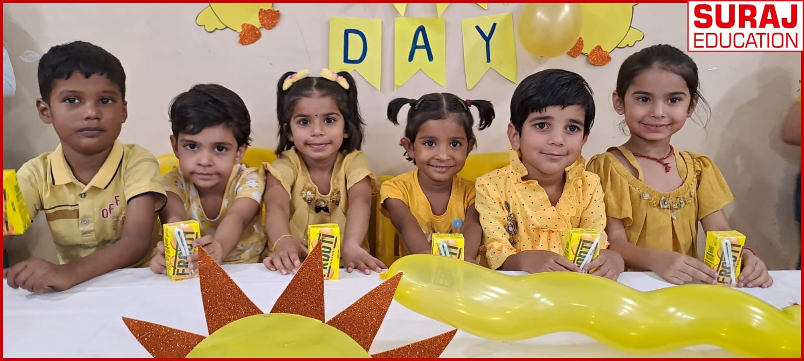 Yellow colour day celebrations