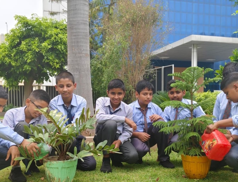 Making Tree Planting the New Cool at Suraj School Mahendergarh