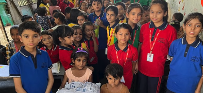 Diwali Donation Drive by Suraj School, Sector 52