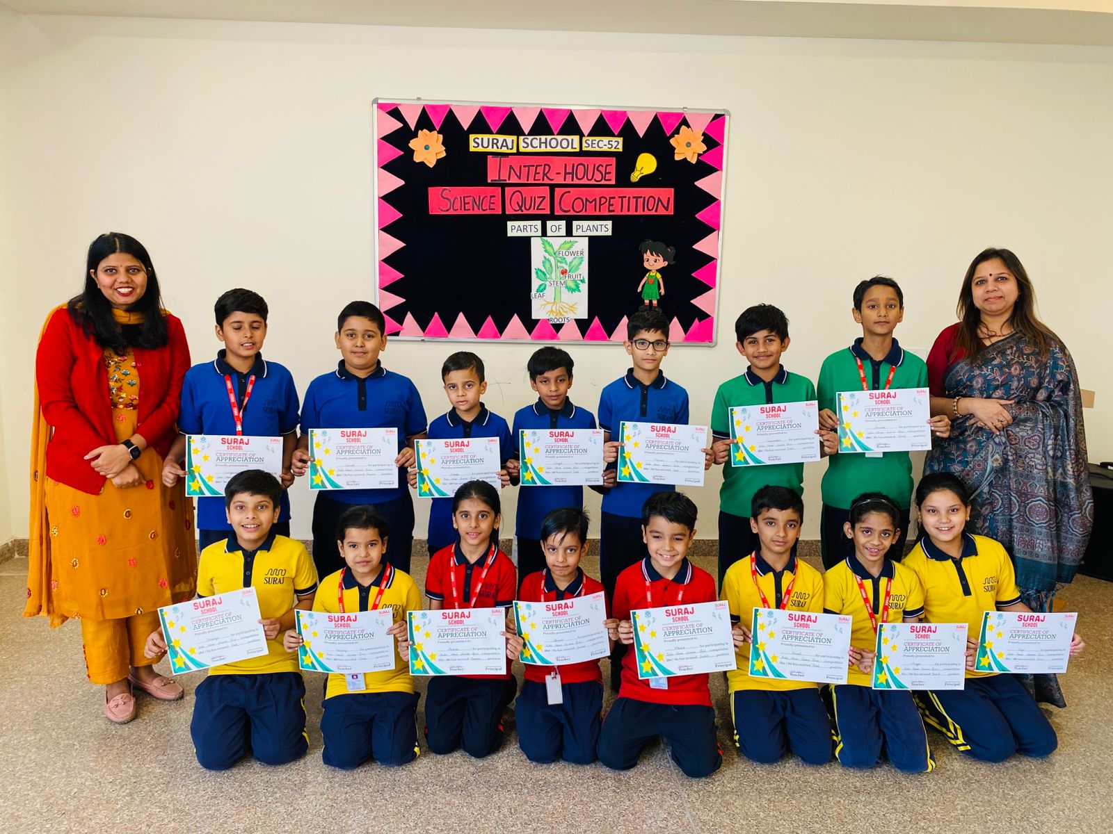 Suraj School's Inter House Science Quiz Final