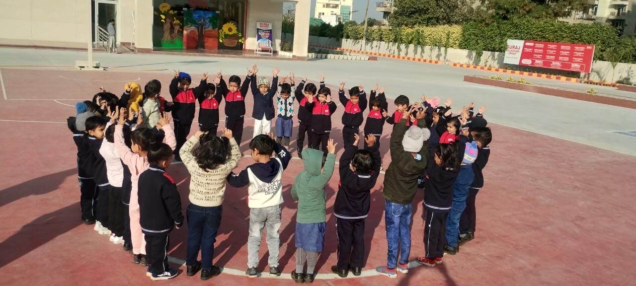 Suraj School Dharuhera's Energizing Morning for Little Champions