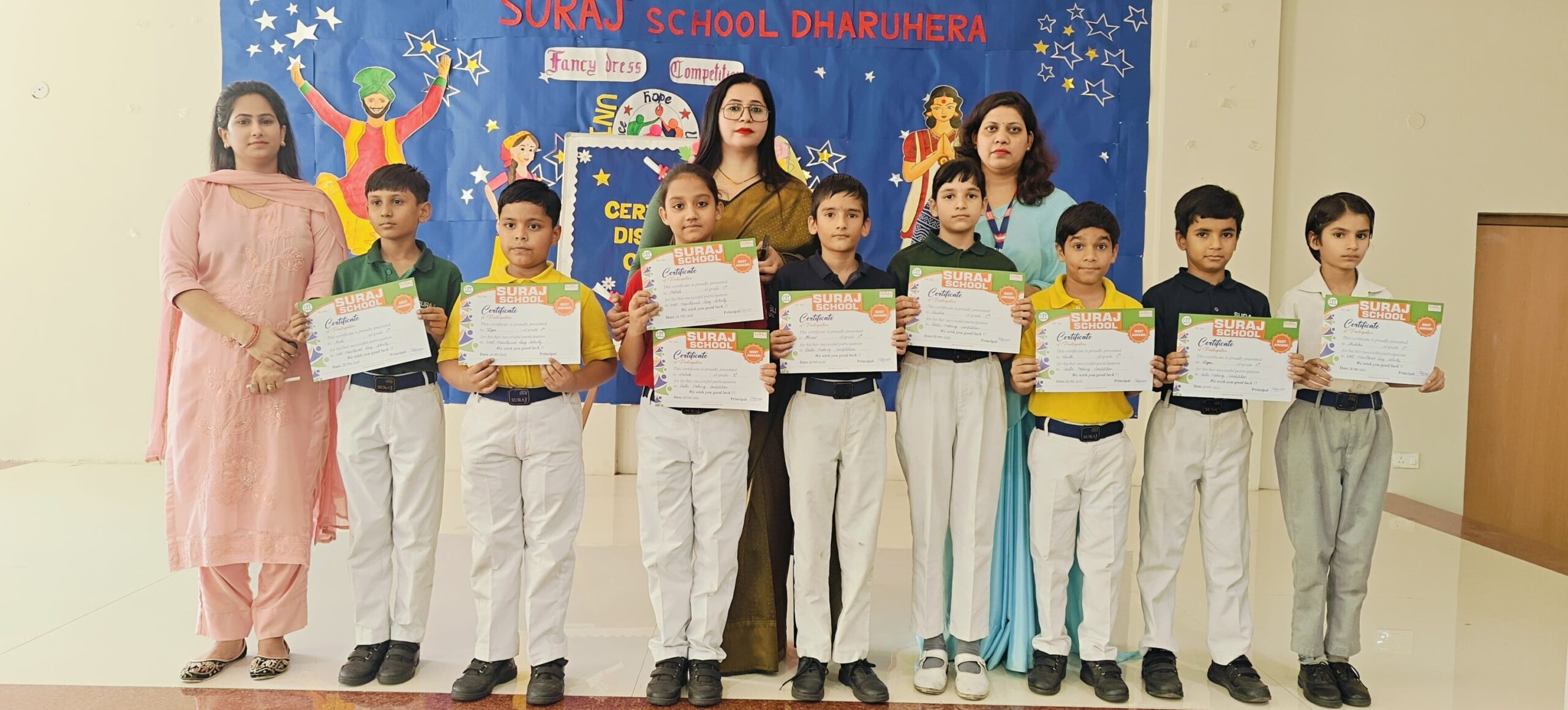 Certificate Distribution Ceremony